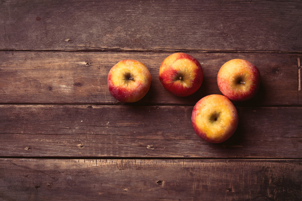 delicious red apples - Fotoğraf, Görsel