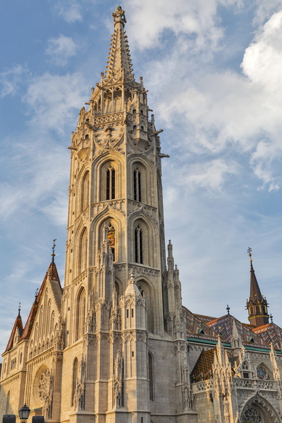 Matthias church in Buda Castle, Budapest, Hungary - Φωτογραφία, εικόνα