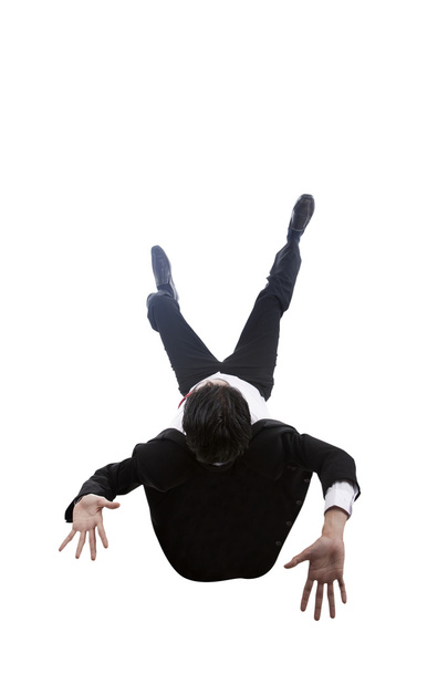 Businessman falling down - Foto, Imagen