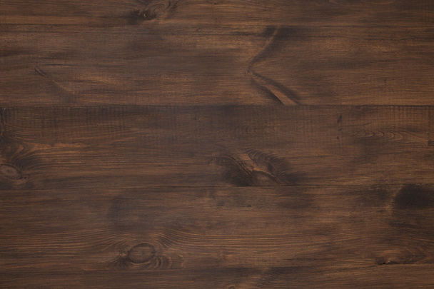 A táj gyönyörű fából készült asztal. - Fotó, kép