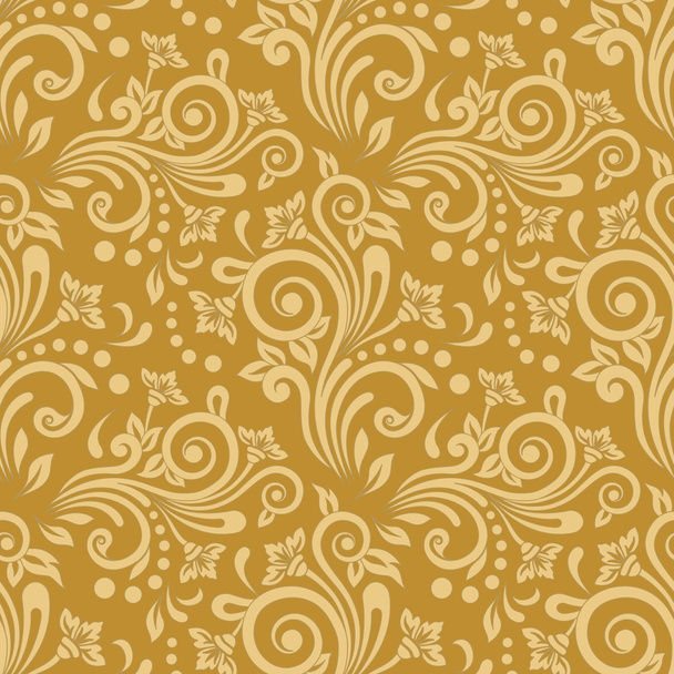 Seamless background of yellow - ベクター画像