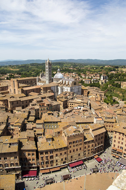 Siena cidade, Itália
 - Foto, Imagem