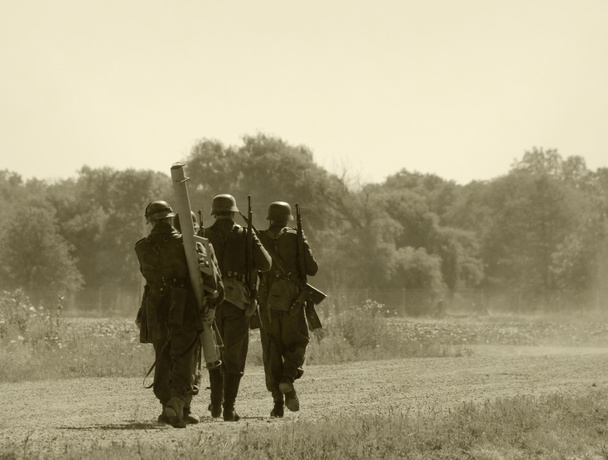 Tři vojáci - Fotografie, Obrázek