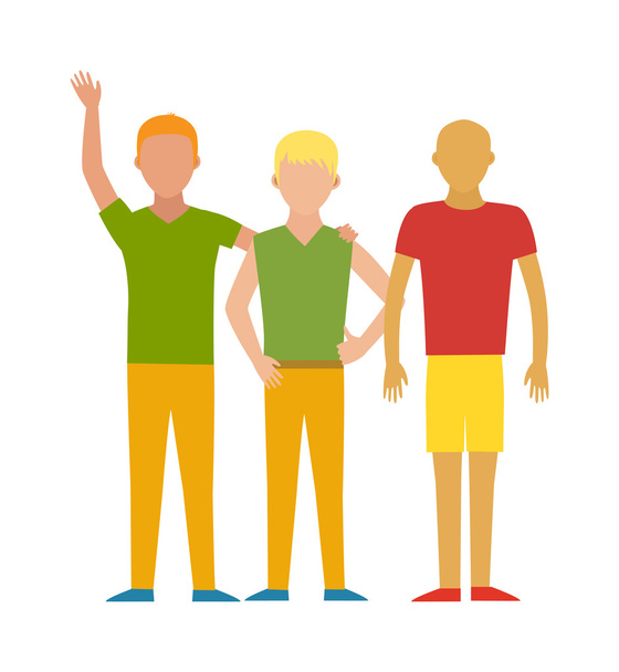 Group of people vector illustration. - Vector, Image