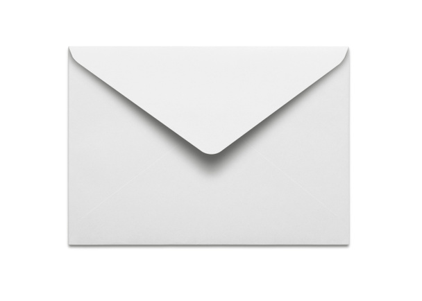 Blank envelope on white - Photo, Image