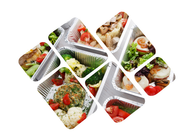 Egészséges étel eltesz dobozok - Fotó, kép