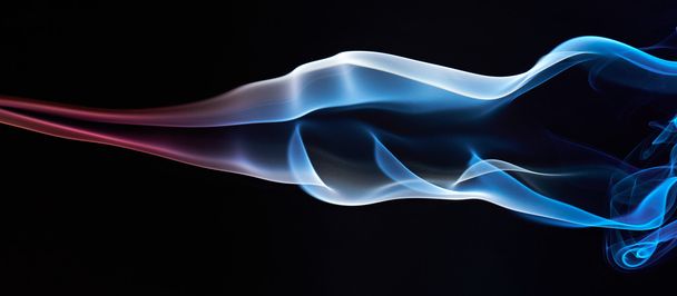 colourful line of smoke - Foto, afbeelding