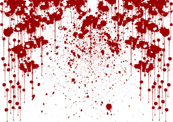 spray pintado detalhe em vermelho sobre fundo vetor branco
 - Vetor, Imagem