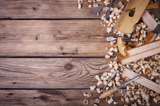 Set of tools for woodworking - Foto, imagen