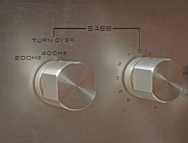 Bass コントロール ボタン - 写真・画像
