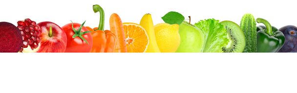 Gyümölcs és zöldség - Fotó, kép