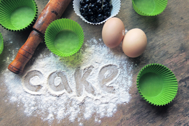 Ingrediente per la cottura dei cupcake
 - Foto, immagini