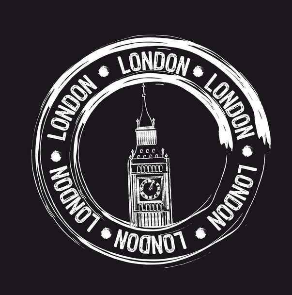 ロンドンのスタンプ - ベクター画像