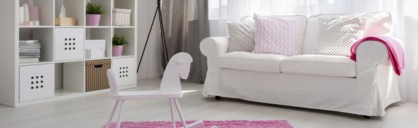 Ideal room for a baby girl - Foto, Imagen