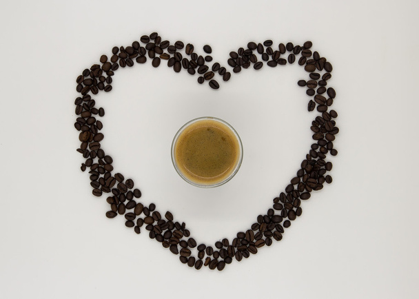 De espressokoffie - Foto, afbeelding