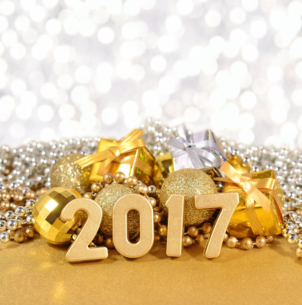 2017 year golden figures  - Photo, Image