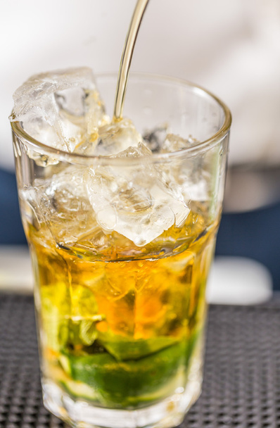 Mojito cocktail, close up - Photo, image
