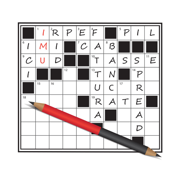 Crossword - Vector, Image