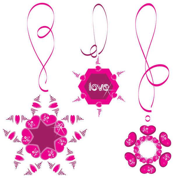 Heart Necklace - Vector, Image
