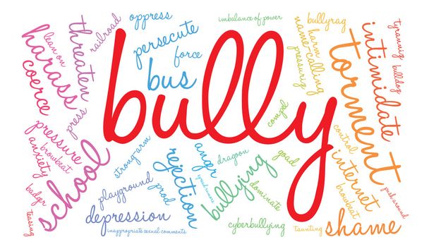 Bully Nube de palabras
 - Vector, Imagen