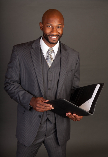 Young Black Business Man - Foto, Imagem