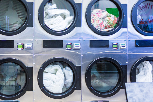Industrial washing machines - Foto, Bild
