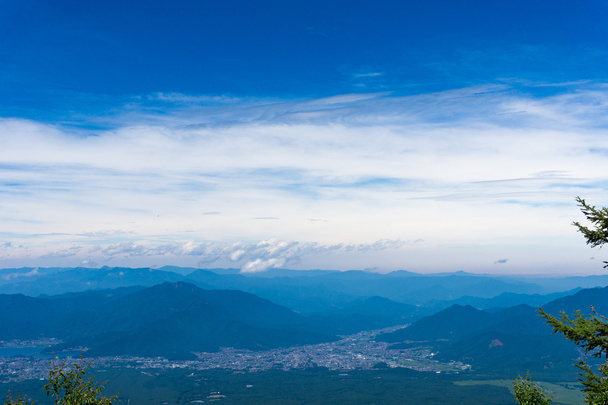 Mount fuji, japan climbing from yoshida trail. - Photo, Image