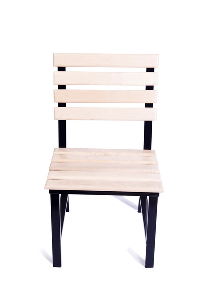 Chaise de cuisine de jardin isolée sur fond blanc
 - Photo, image