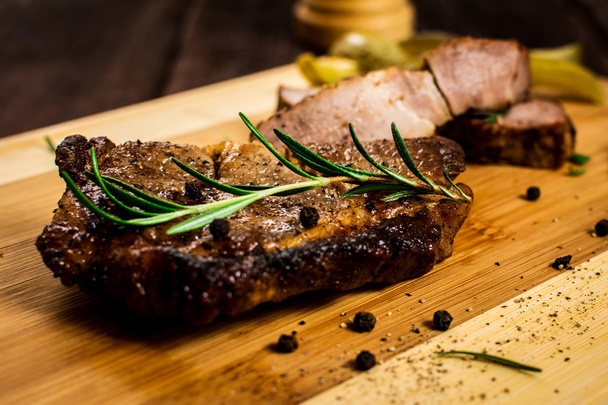 Grilled pork steak - Fotografie, Obrázek