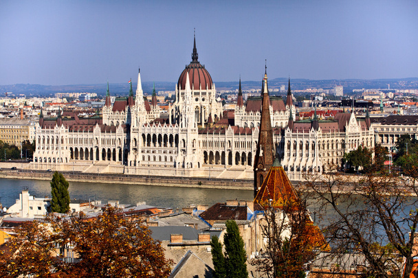 Budapešť. Parlament. Den. - Fotografie, Obrázek