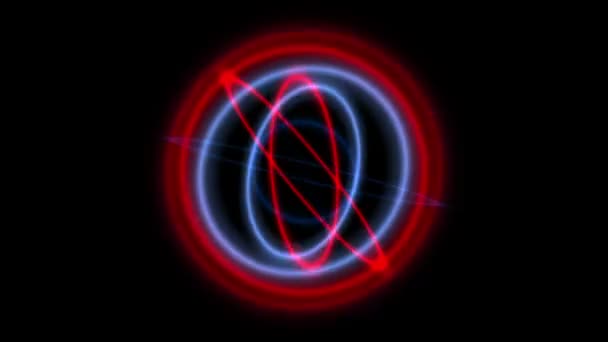 órbita atómica abstracta
 - Metraje, vídeo