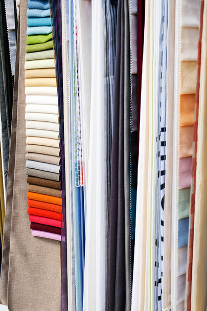 fabric samples for textil - Foto, imagen