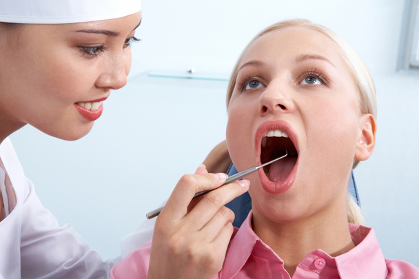 Zahnuntersuchung - Foto, Bild