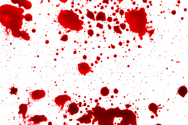 Πιτσιλίσματα αίμα κόκκινο  - Φωτογραφία, εικόνα