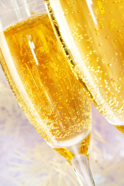 dva šampaňské flétny - Fotografie, Obrázek