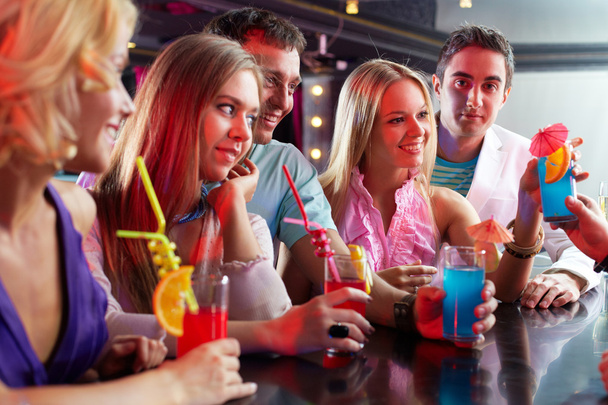 Friends in the bar - Foto, Bild