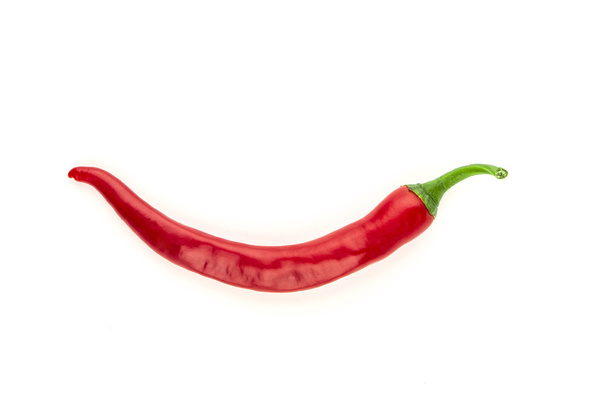 chili paprika izolált fehér alapon - Fotó, kép
