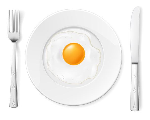 Scrambled egg - Διάνυσμα, εικόνα