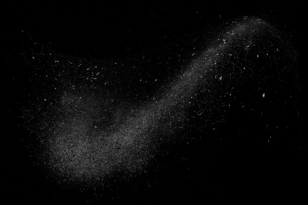 Bianco e nero astratto polvere esplosione sfondo - Foto, immagini