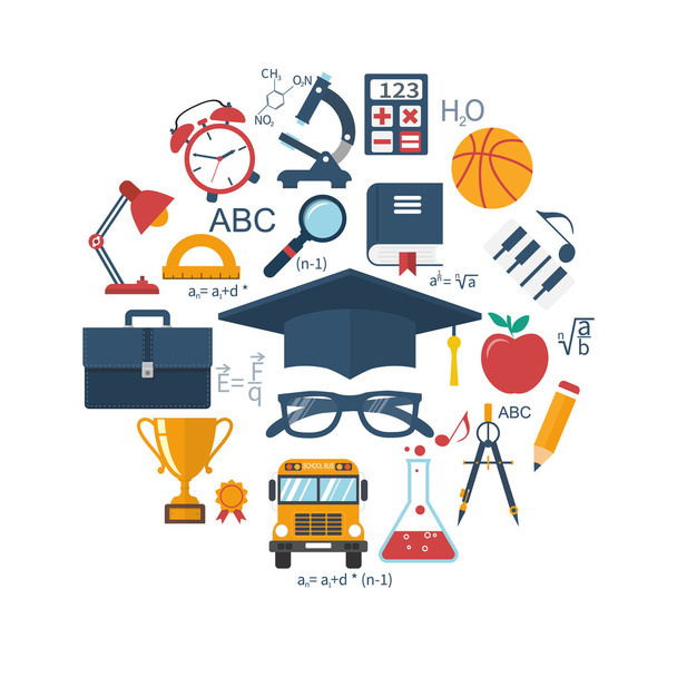 Education and learning concepts - Vector, imagen