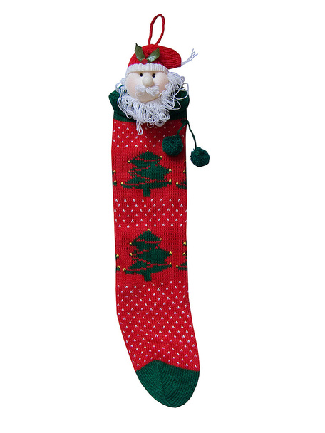 Gebreide sokken voor New Year's geschenken - Foto, afbeelding