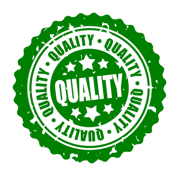 Vector round stamp QUALITY - Vector, Image
