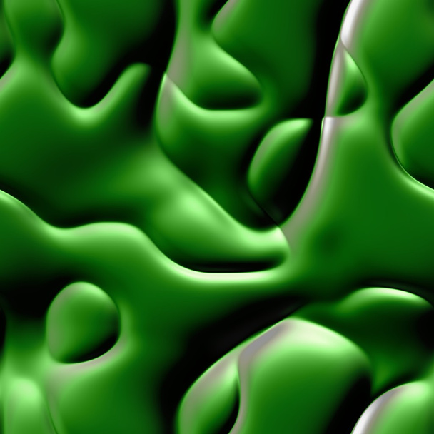 Texture large metal bumps, green color. - Photo, Image