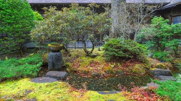 Tamozawa Imperial vila v Nikko, Tochigi prefektura, Japonsko - Fotografie, Obrázek