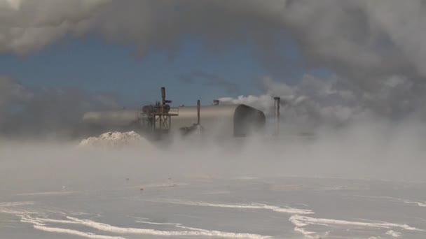 Elektrownia geotermalna - Materiał filmowy, wideo