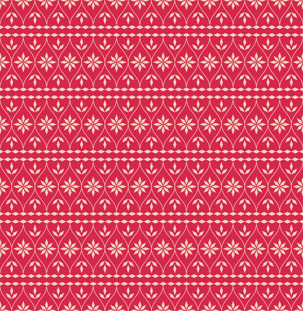seamless christmas pattern in scandinavian style - Вектор, зображення