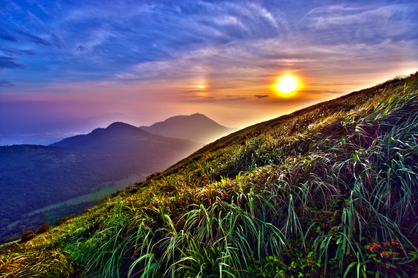гарний захід сонця
 - Фото, зображення