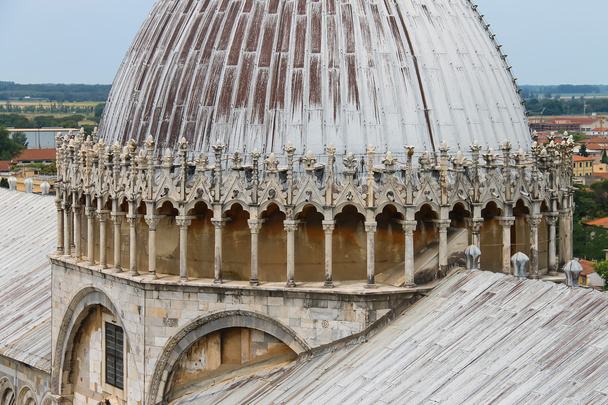 Leaning Tower görüntülemek için Katedrali (Duomo di Pisa), İtalya - Fotoğraf, Görsel