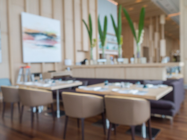 Дефокус сучасного ресторану готелю
 - Фото, зображення