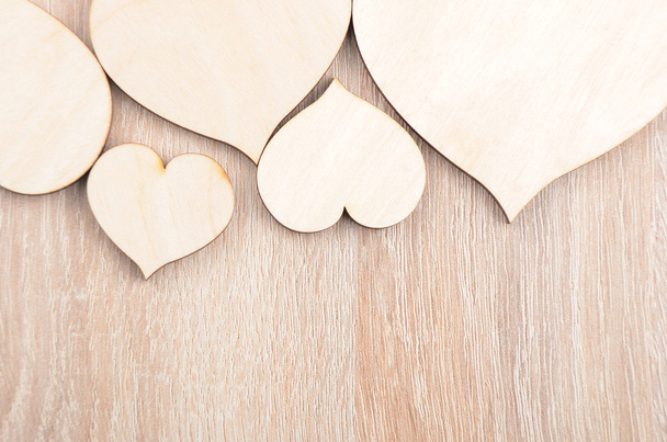 cuore su sfondo di legno - Foto, immagini